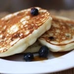 Gluten-Free Blueberry Ricotta Pancakes.