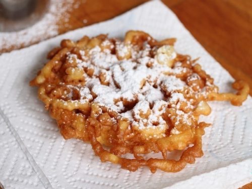 Spiced Funnel Cakes - Steven and Chris