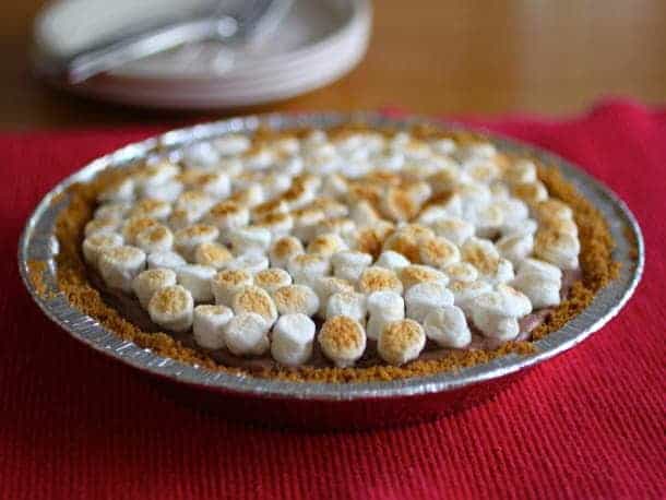 Gluten-Free S'more pie.