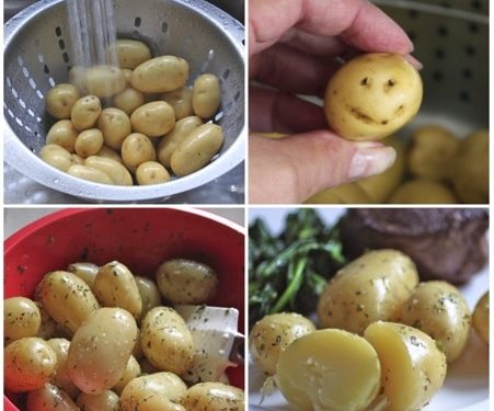 Steamed Potatoes – A Couple Cooks