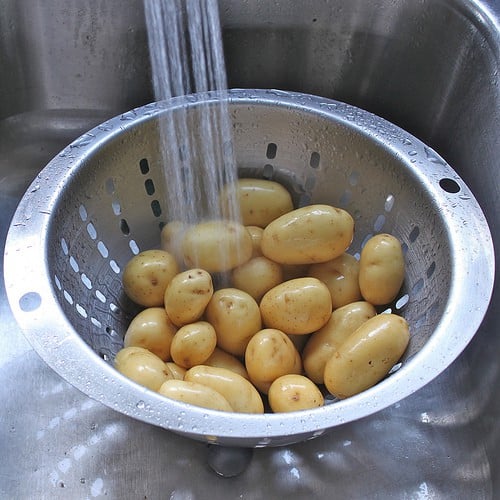 Steamed Potatoes – A Couple Cooks