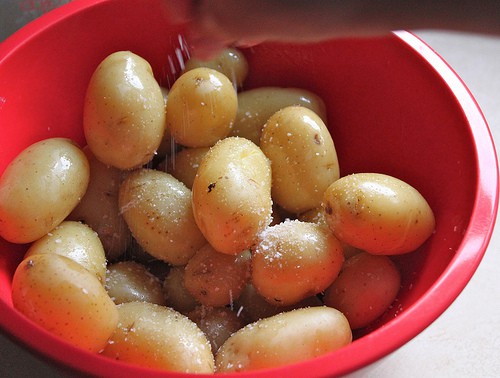 Steamed Potatoes – A Couple Cooks