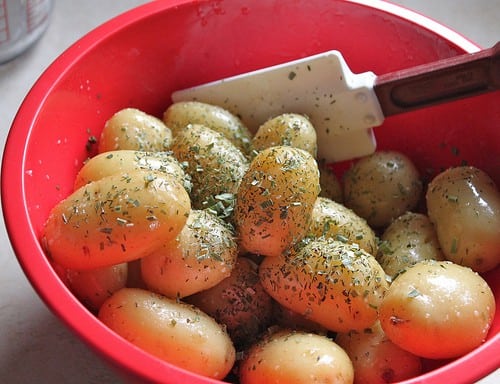 Steamed Potatoes – A Couple Cooks