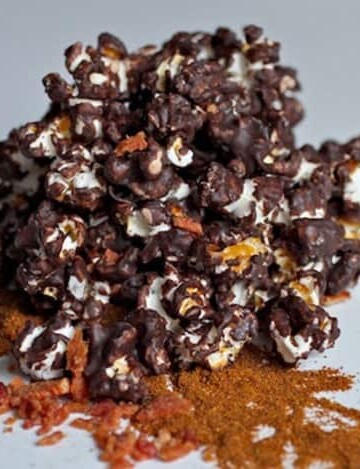 Chocolate Chipotle Popcorn