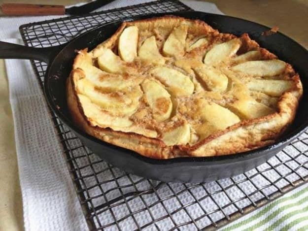 Gluten-Free Dutch Apple Pancake - Gluten-Free Baking