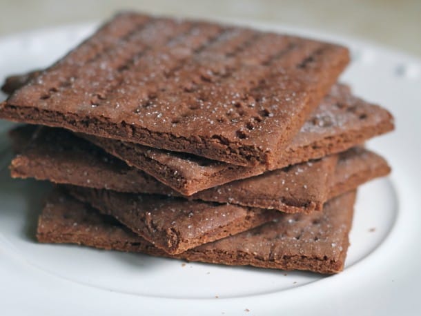 Gluten Free Chocolate Graham Crackers