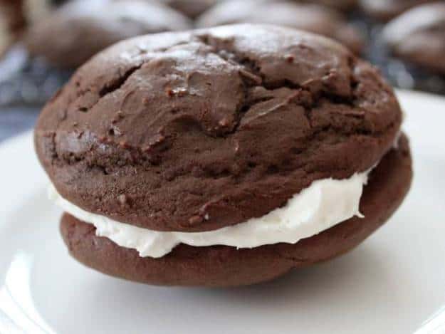 Gluten-Free Whoopie Pie on a plate.