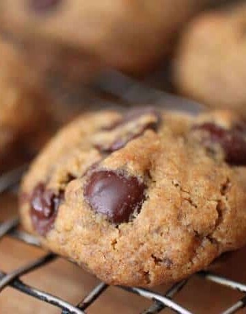 Vegan Gluten-Free Chocolate Chip Cookies.