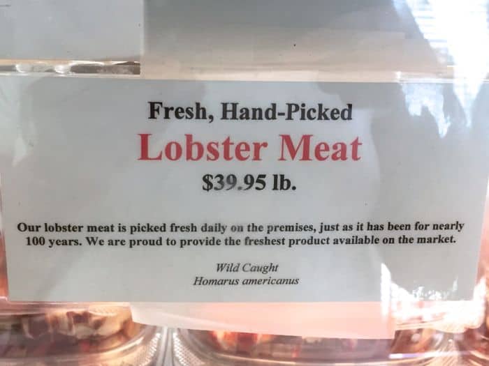 Fresh, Hand-Picked Lobster Meat $39.95