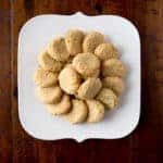 World's Easiest Cookies on a white plate.