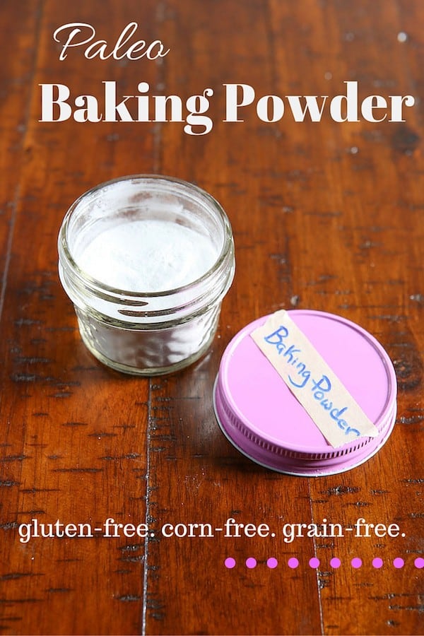 Paleo Baking Powder. Grain-Free. Corn-Free.