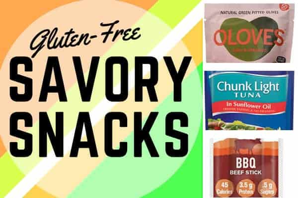 Gluten-free Savory Snacks.