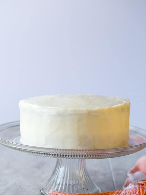 Frosted Gluten-Free Carrot Cake