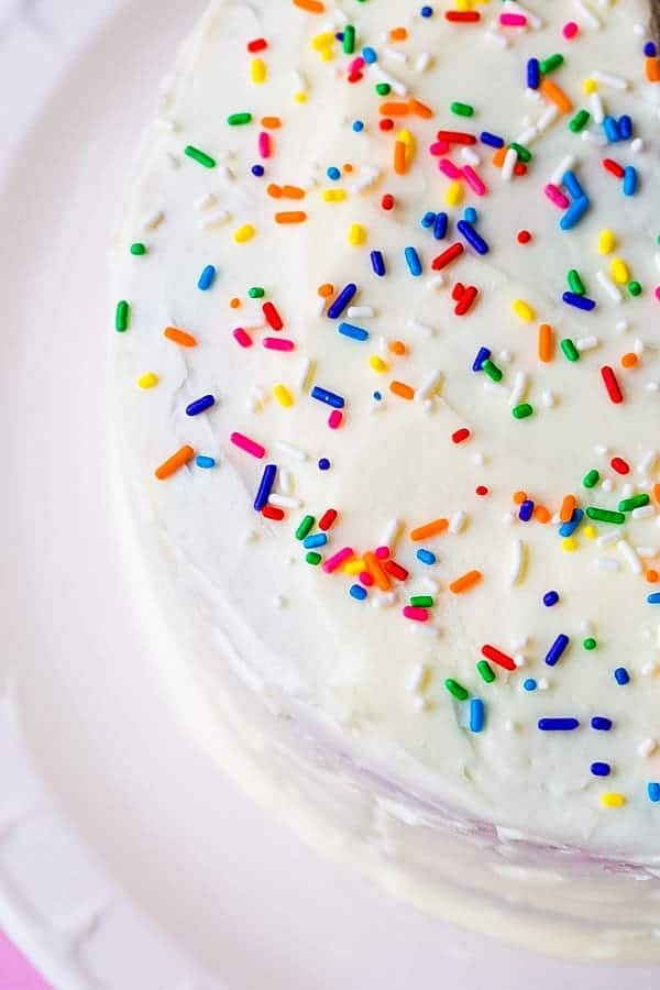 Gluten Free Funfetti Cake Recipe 