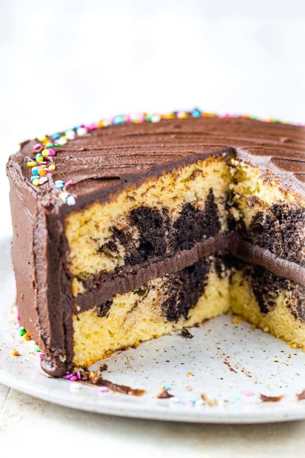 marble cake perfect layers