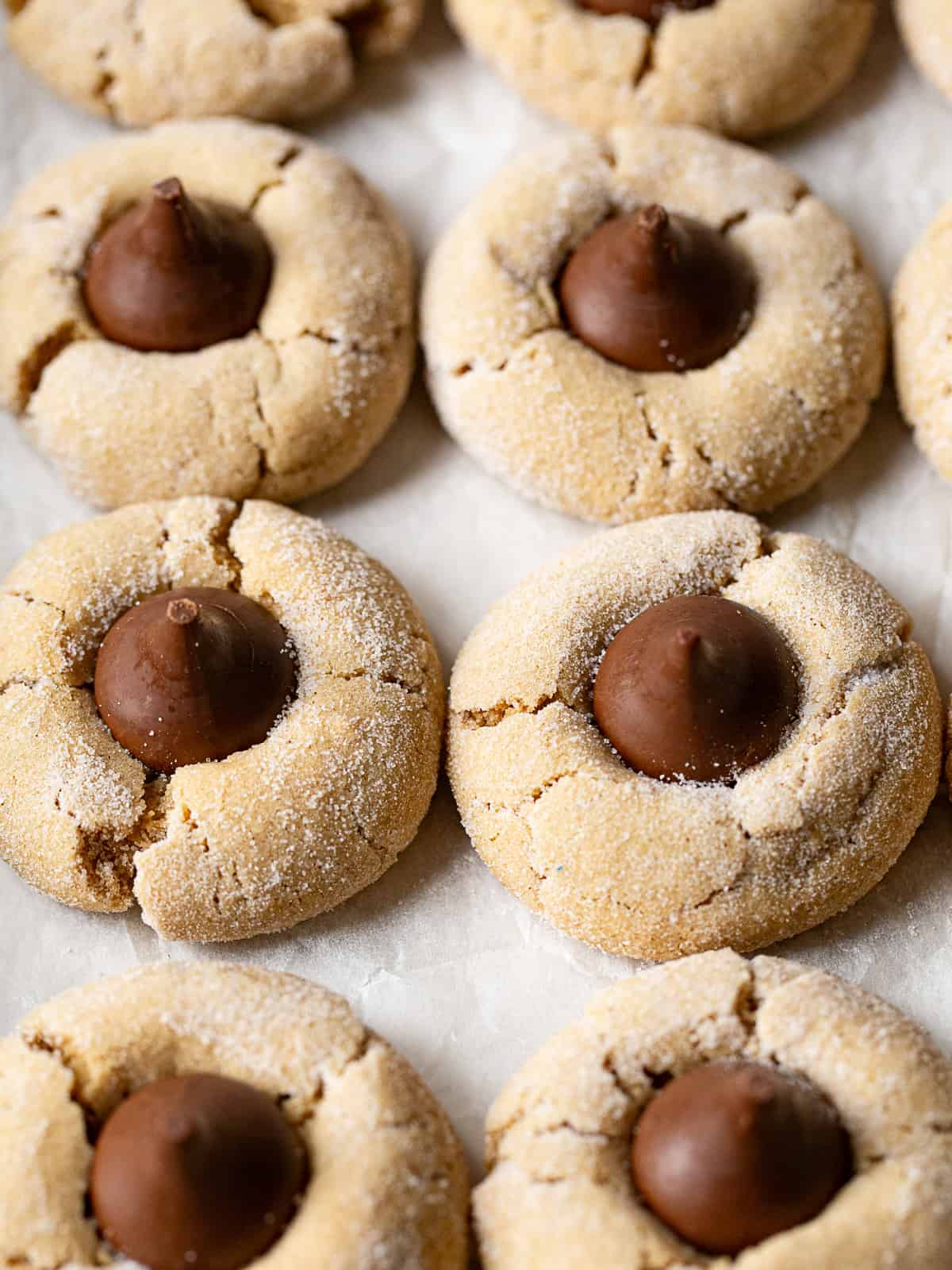 Glutenfree peanut butter blossoms cookie recipe GlutenFree Baking