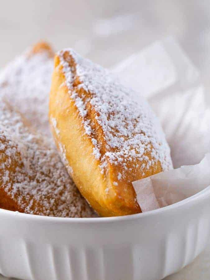 Gluten-Free Beignet Tossed in Powdered Sugar
