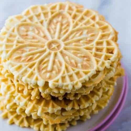 pizzelles sticking to iron