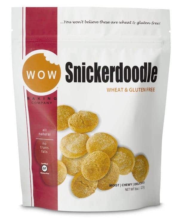 Bag of Wow Baking Company Gluten-Free Snickerdooles