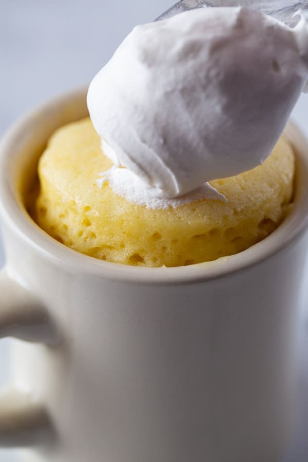 Easy Gluten-Free Vanilla Mug Cake - Gluten-Free Baking