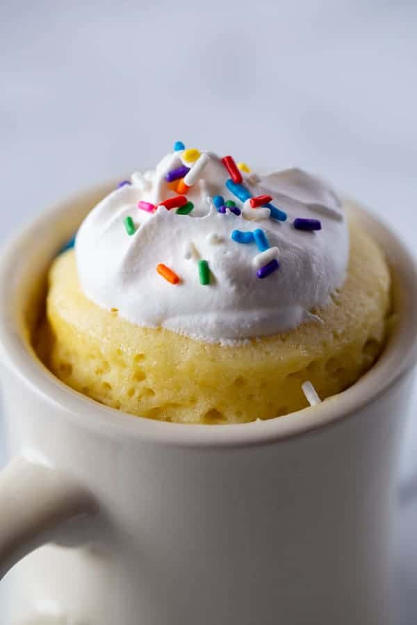 Cook like Priya Eggless Mug Cake Recipe  Vanilla Mug cake