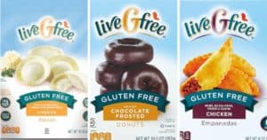 (From Left to Right.) Aldi's Gluten-Free Cheese Ravioli.(left) Aldi's Gluten-Free Chocolate Doughnuts. (middle) Aldi's Gluten-Free Empanadas. (right)