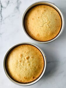 Gluten-Free Yellow Cake: baked in pans