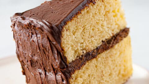 Yellow Birthday Cake | Yellow Birthday Cake Recipe