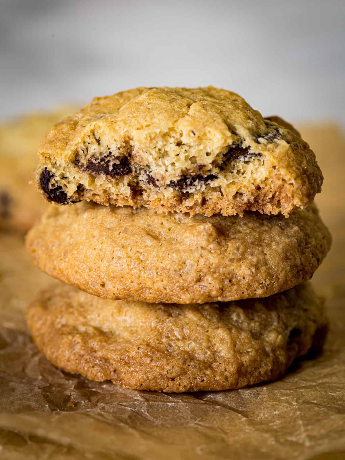 Rice Flour Chocolate Chip Cookies