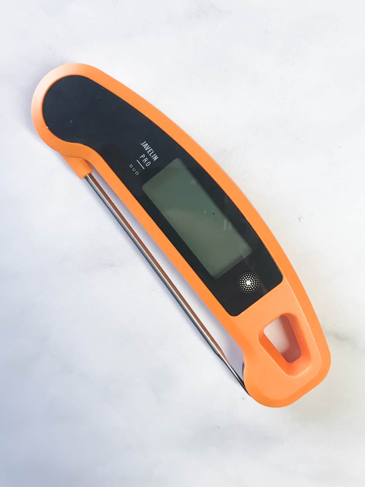 Instant read thermometer.