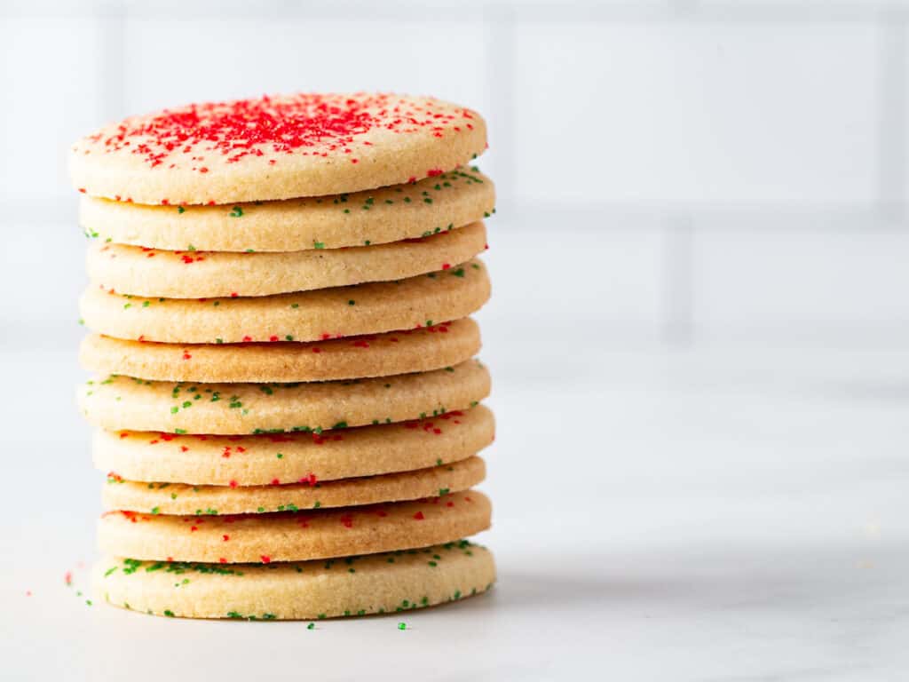 Easy GlutenFree Sugar Cookies in a Stack_FB GlutenFree Baking