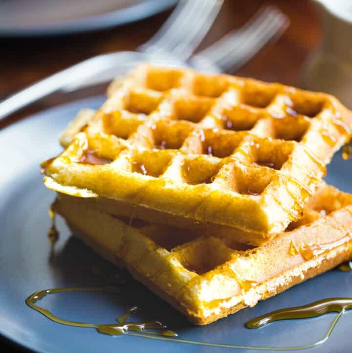 Easy Almond Flour Waffles GlutenFree Baking