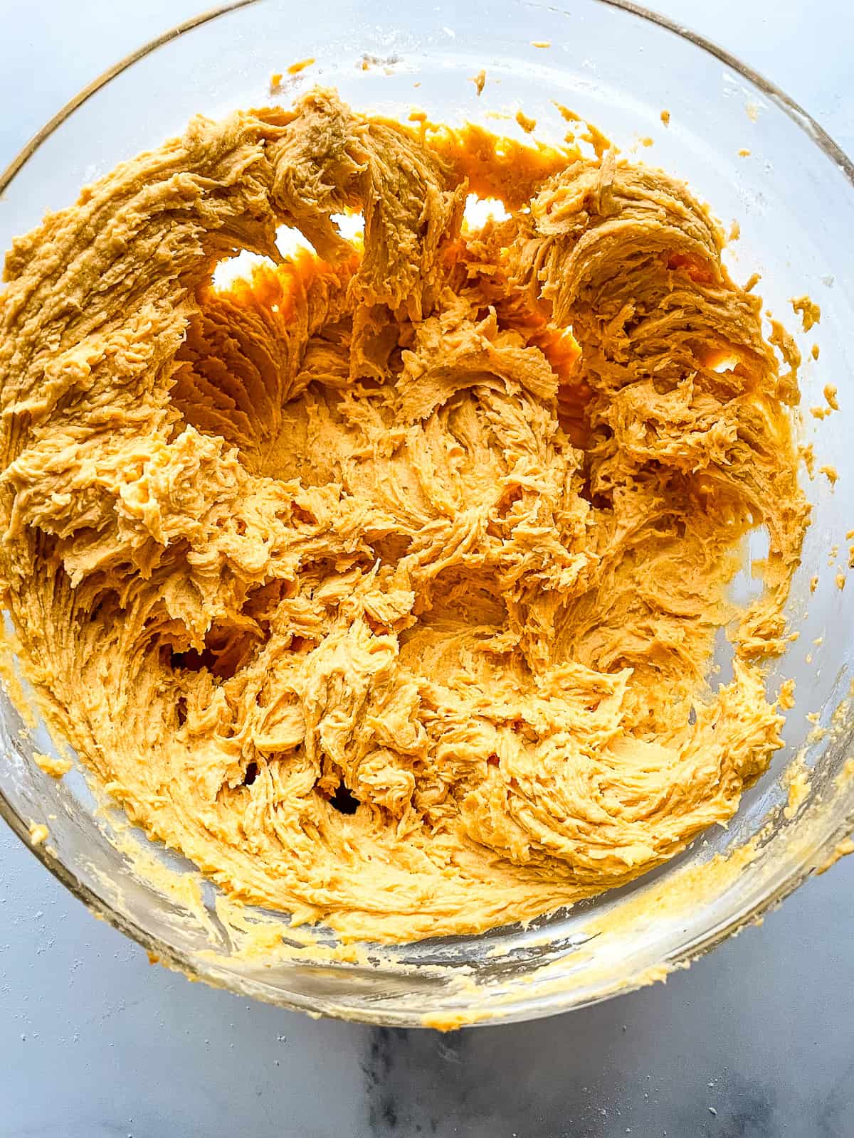 Gluten-Free Pumpkin Cookie Dough in a Bowl.