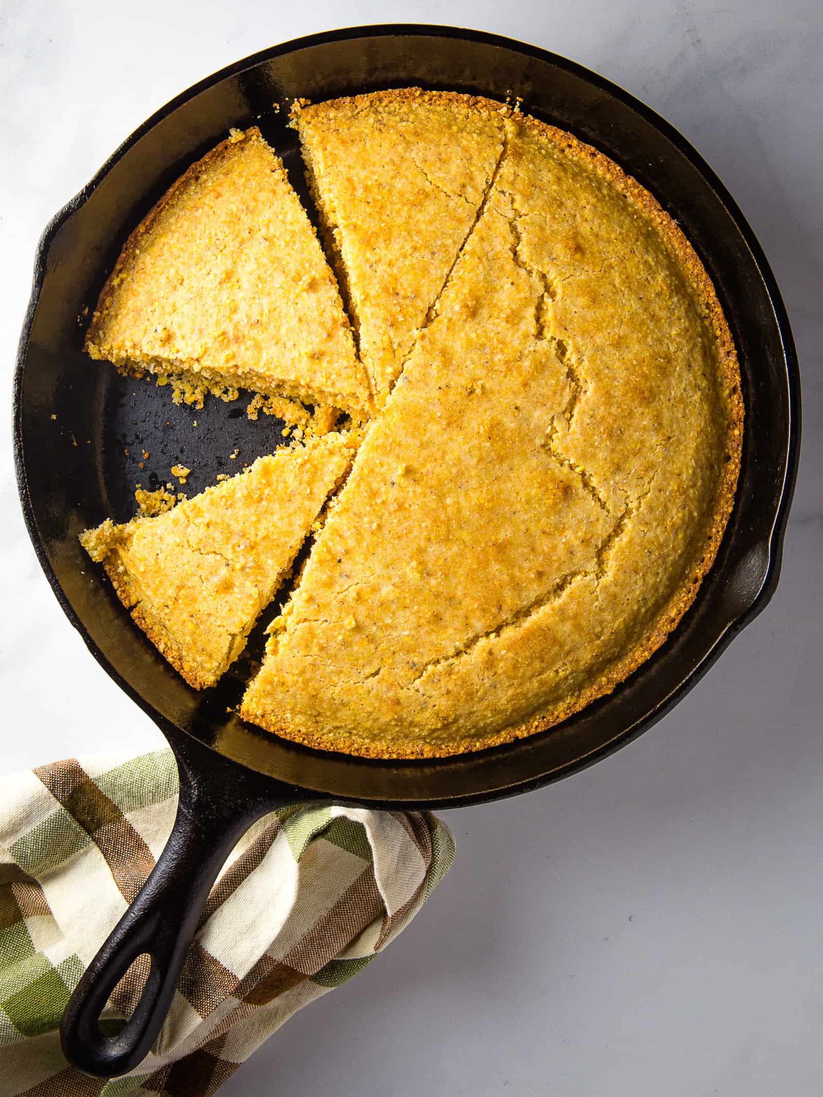 Skillet Cornbread - Savor the Flavour