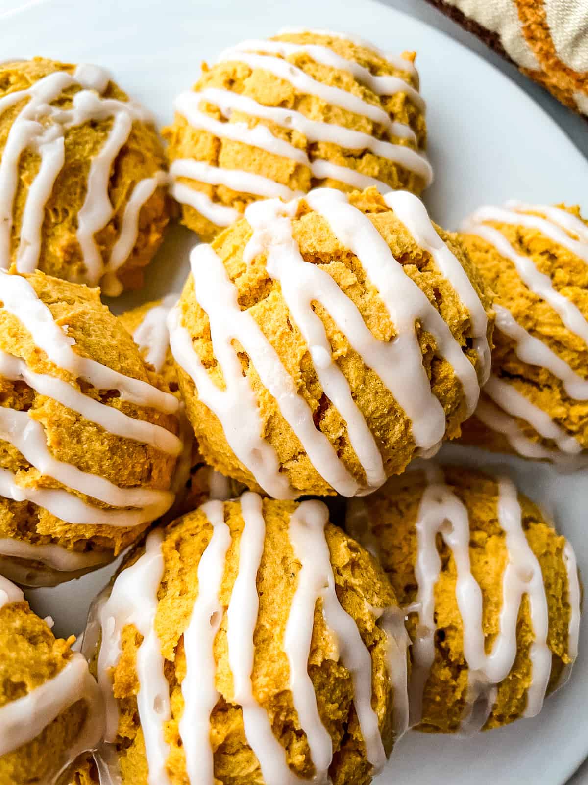 Day 2: Soft Glazed Pumpkin Cookies - Lovin' From the Oven