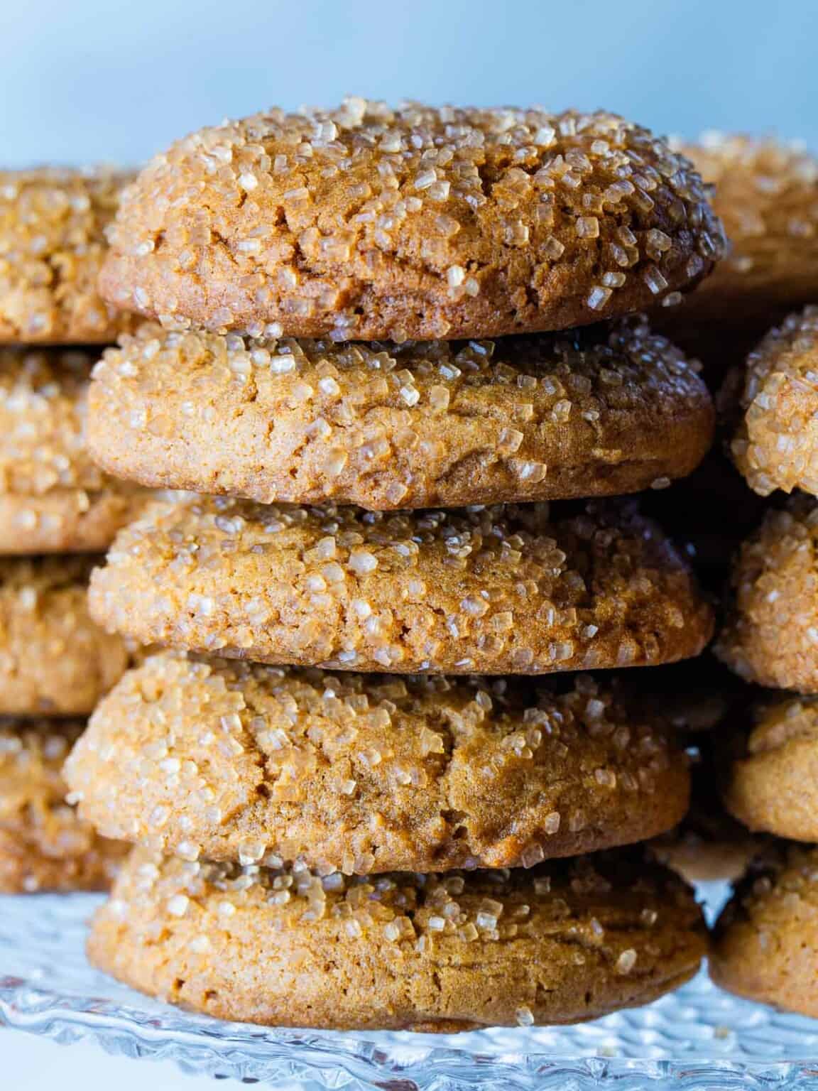 Soft GlutenFree Molasses Cookies GlutenFree Baking