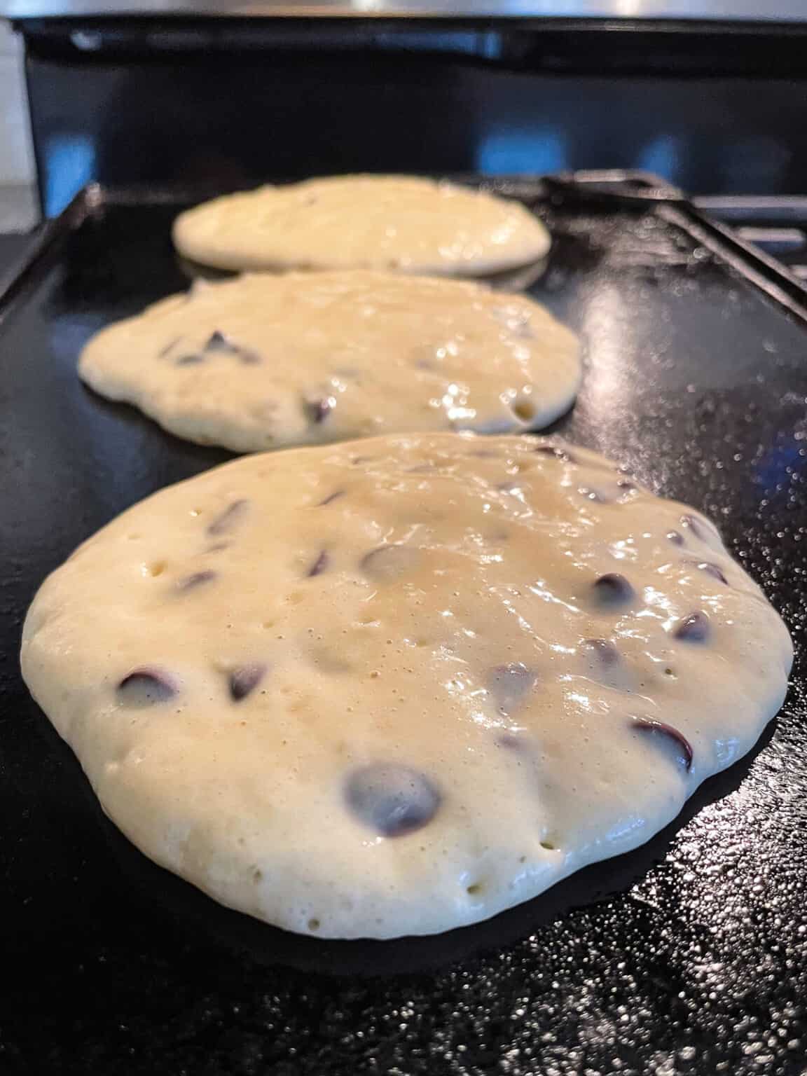 GlutenFree Chocolate Chip Pancakes GlutenFree Baking